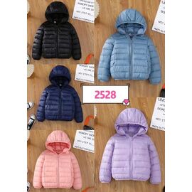 Фотография Куртка детская демисезонная на девочку 2528 black р.120-160 "Farbique" недорого оптом от прямого поставщика