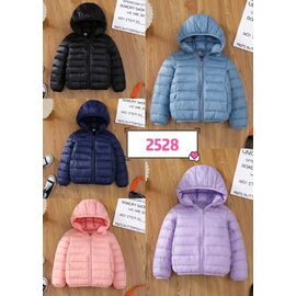 Фотография Куртка детская демисезонная на девочку 2528 navy р.120-160 "Farbique" недорого оптом от прямого поставщика