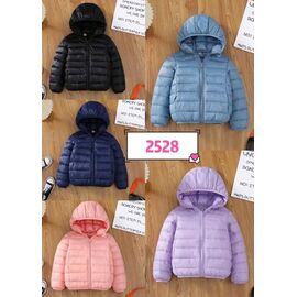 Фотография Куртка детская демисезонная на девочку 2528 pink р.120-160 "Farbique" недорого оптом от прямого поставщика