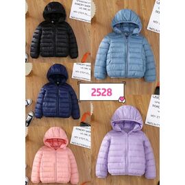 Фотография Куртка детская демисезонная на девочку 2528 purple р.120-160 "Farbique" недорого оптом от прямого поставщика