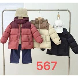 Фотография Куртка детская демисезонная на девочку 567 beige р.120-160 "Farbique" недорого оптом от прямого поставщика