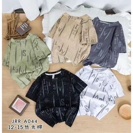 Фотография Футболка детская на мальчика A044 black р.12-15 "Farbique" недорого оптом от прямого поставщика