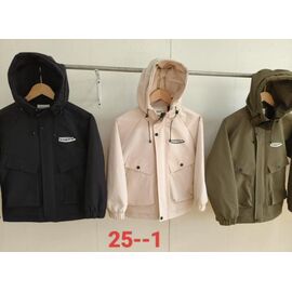 Фотография Куртка детская демисезонная на девочку FM25-1 beige р.130-170 "Farbique" недорого оптом от прямого поставщика