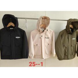 Фотография Куртка детская демисезонная на мальчика FM25-1 black р.130-170 "Farbique" недорого оптом от прямого поставщика