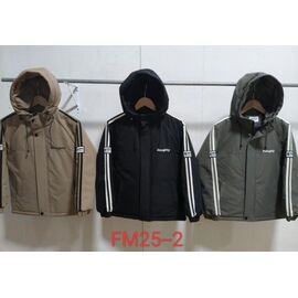 Фотография Куртка детская демисезонная на мальчика FM25-2 black р.130-170 "Farbique" недорого оптом от прямого поставщика