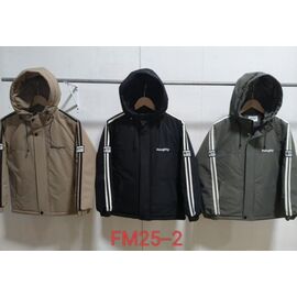 Фотография Куртка детская демисезонная на мальчика FM25-2 brown р.130-170 "Farbique" недорого оптом от прямого поставщика