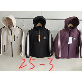 Куртка дитяча демісезонна на хлопчика FM25-3 black р.130-170 "Farbique" недорого оптом від прямого постачальника