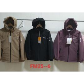 Фотография Куртка детская демисезонная на мальчика FM25-6 brown р.130-170 "Farbique" недорого оптом от прямого поставщика