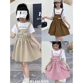 Фотография Комплект детский лёгкий на девочку XLH6504 beige р.110-150 "Farbique" недорого оптом от прямого поставщика