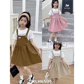 Фотография Комплект детский лёгкий на девочку XLH6505 brown р.110-150 "Farbique" недорого оптом от прямого поставщика