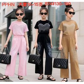 Фотография Костюм детский спортивный на девочку 874 pink р.130-160 "Farbique" недорого оптом от прямого поставщика