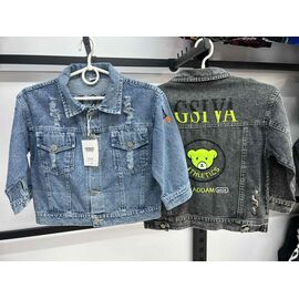 Фотография Куртка детская демисезонная на мальчика F581 grey р.110-150 "Farbique" недорого оптом от прямого поставщика