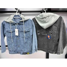 Фотография Куртка детская демисезонная на мальчика F554 blue р.130-170 "Farbique" недорого оптом от прямого поставщика