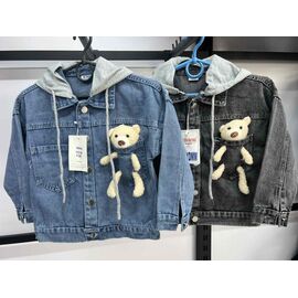 Фотография Куртка детская демисезонная на мальчика F584 blue р.110-150 "Farbique" недорого оптом от прямого поставщика