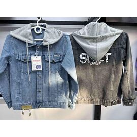 Фотография Куртка детская демисезонная на мальчика F553 black р.130-170 "Farbique" недорого оптом от прямого поставщика