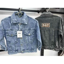 Фотография Куртка детская демисезонная на мальчика F563 black р.110-150 "Farbique" недорого оптом от прямого поставщика