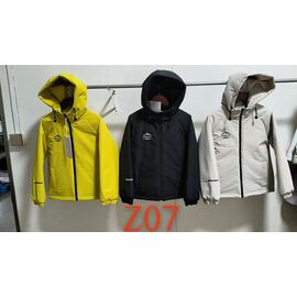 Фотография Куртка детская демисезонная на мальчика Z07 black р.130-170 "Farbique" недорого оптом от прямого поставщика