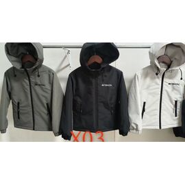 Фотография Куртка детская демисезонная на мальчика X03 black р.130-170 "Farbique" недорого оптом от прямого поставщика