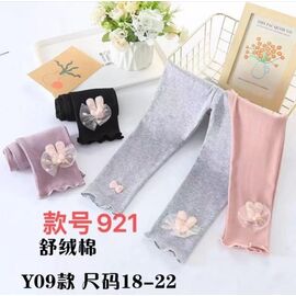 Фотография Лосины детские на девочку 921 black р.18-22 "Farbique" недорого оптом от прямого поставщика