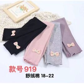 Фотография Лосины детские на девочку 919 black р.18-22 "Farbique" недорого оптом от прямого поставщика