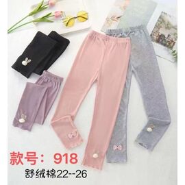 Фотография Лосины детские на девочку 918 black р.18-22 "Farbique" недорого оптом от прямого поставщика