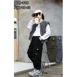 Фотография Штаны детские на мальчика 610 green р.18-23 "Farbique" недорого оптом от прямого поставщика