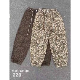 Фотография Штаны детские на девочку 220 brown р.23-28 "Farbique" недорого оптом от прямого поставщика
