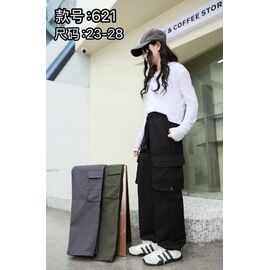 Фотография Штаны детские на девочку 621 grey р.23-28 "Farbique" недорого оптом от прямого поставщика