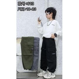 Фотография Штаны детские на мальчика 613 grey р.18-23 "Farbique" недорого оптом от прямого поставщика