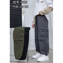 Фотография Штаны детские на мальчика 606 grey р.23-28 "Farbique" недорого оптом от прямого поставщика