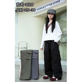 Фотография Штаны детские на девочку 620 black р.25-30 "Farbique" недорого оптом от прямого поставщика