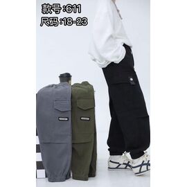 Фотография Штаны детские на мальчика 611 black р.18-23 "Farbique" недорого оптом от прямого поставщика