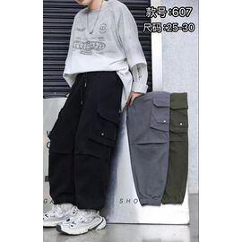 Фотография Штаны детские на мальчика 607 black р.25-30 "Farbique" недорого оптом от прямого поставщика