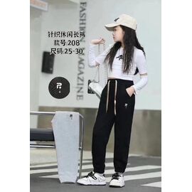 Фотография Штаны детские спортивные на девочку 208 grey р.25-30 "Farbique" недорого оптом от прямого поставщика