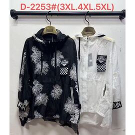 Кофта жіноча літня D2253 white р.3XL-5XL "Immei" недорого оптом від прямого постачальника