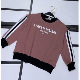 Фотография Свитер детский на девочку KM03 powder р.128-152 "Kosmy" недорого оптом от прямого поставщика