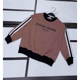 Фотография Свитер детский на девочку KM05 powder р.128-152 "Kosmy" недорого оптом от прямого поставщика