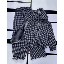 Фотография Костюм детский спортивный на девочку 552-1 black-white р.128-152 "Kosmy" недорого оптом от прямого поставщика