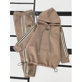 Фотография Костюм детский спортивный на девочку 585 beige р.128-152 "Kosmy" недорого оптом от прямого поставщика