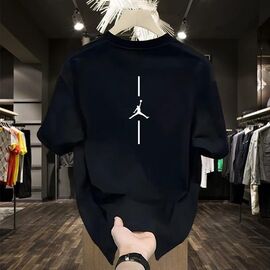 Фотография Футболка мужская LN09 black р.50-54 "Lina" недорого оптом от прямого поставщика