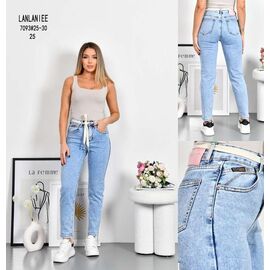 Джинси жіночі 7093 l.blue р.25-30 "Lolo Blues" недорого оптом від прямого постачальника