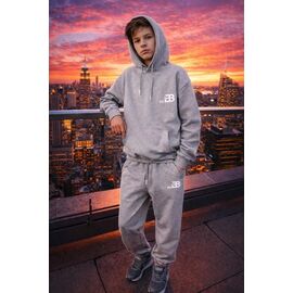 Фотография Штаны детские спортивные на мальчика 24630 grey р.146-170 "Major" недорого оптом от прямого поставщика