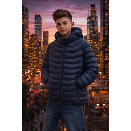 Фотография Куртка детская демисезонная на мальчика 2975 navy р.11-15 "Major" недорого оптом от прямого поставщика