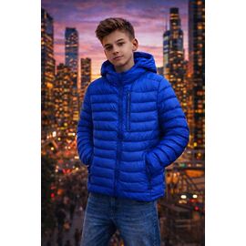 Фотография Куртка детская демисезонная на мальчика 2810 blue р.110-150 "Major" недорого оптом от прямого поставщика