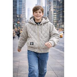 Фотография Куртка детская демисезонная на мальчика 20968 l.grey р.116-134 "Major" недорого оптом от прямого поставщика