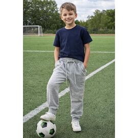 Фотография Штаны детские спортивные на мальчика L1002 l.grey р.122-146 "Major" недорого оптом от прямого поставщика