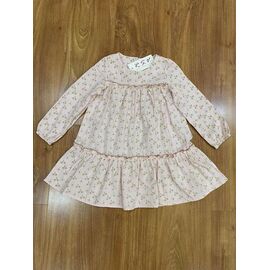 Фотография Платье детское лёгкое на девочку 030 beige р.104-128 "RSV" недорого оптом от прямого поставщика