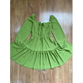 Фотография Платье детское лёгкое на девочку 269 green р.134-158 "RSV" недорого оптом от прямого поставщика