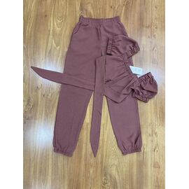 Фотография Костюм детский на девочку 212 brown р.140-164 "RSV" недорого оптом от прямого поставщика