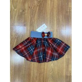 Спідниця дитяча на дівчинку 016 red р.110-134 "RSV" недорого оптом від прямого постачальника